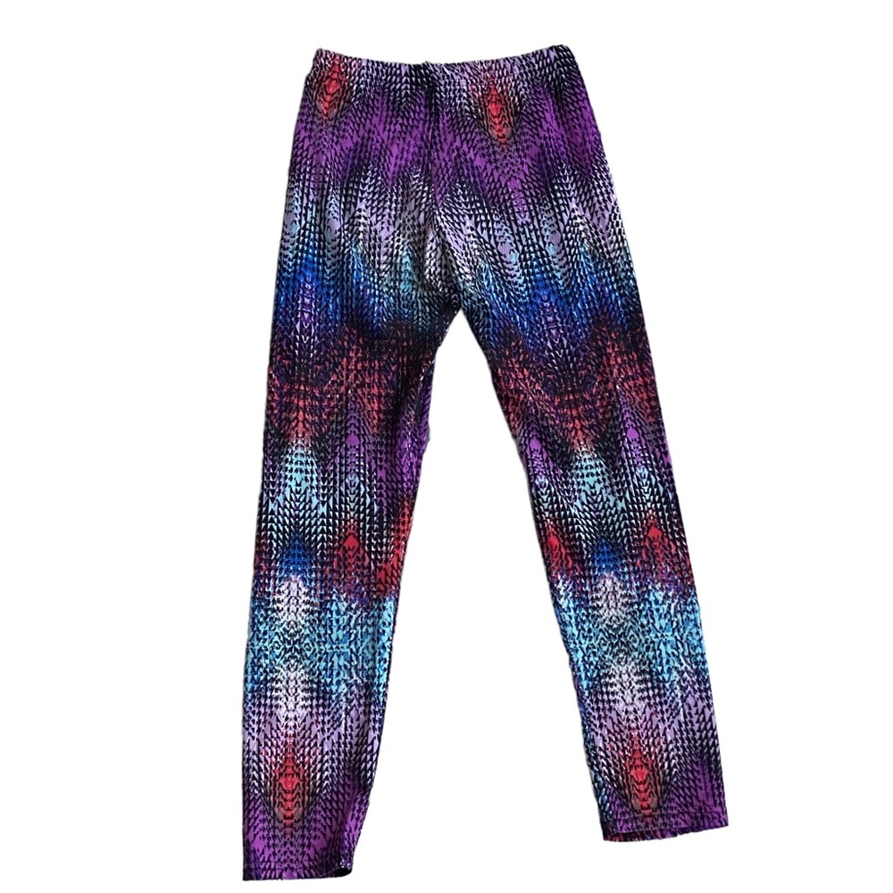 Kids Multi-coloured Leggings - Girls 8 Years Old